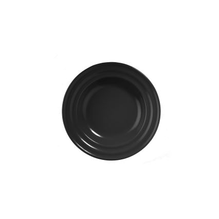 24-piece black porcelain dinner set