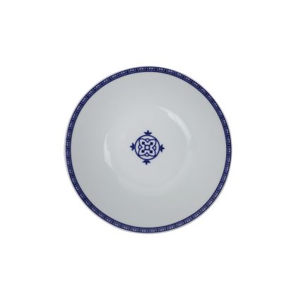 24-piece Blue Porcelain Dinner Set