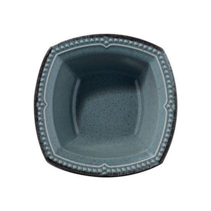 24-piece Blue Porcelain Dinner Set