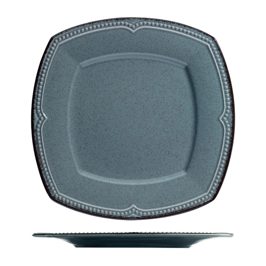 24-piece Blue Porcelain Dinner Set