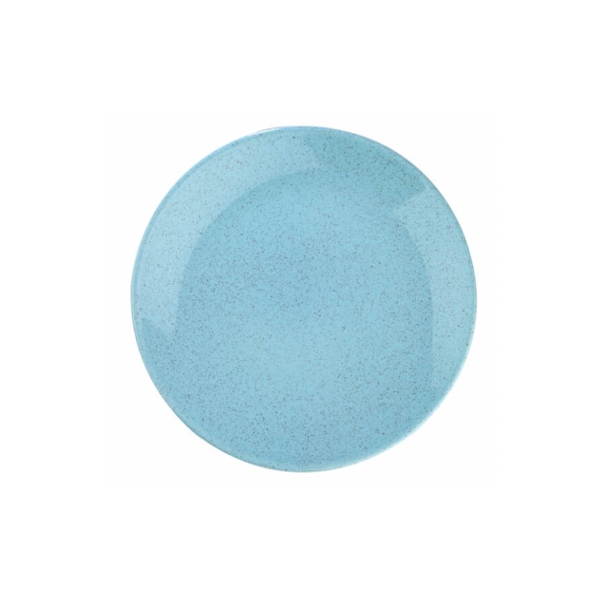 24-piece blue porcelain dinner set
