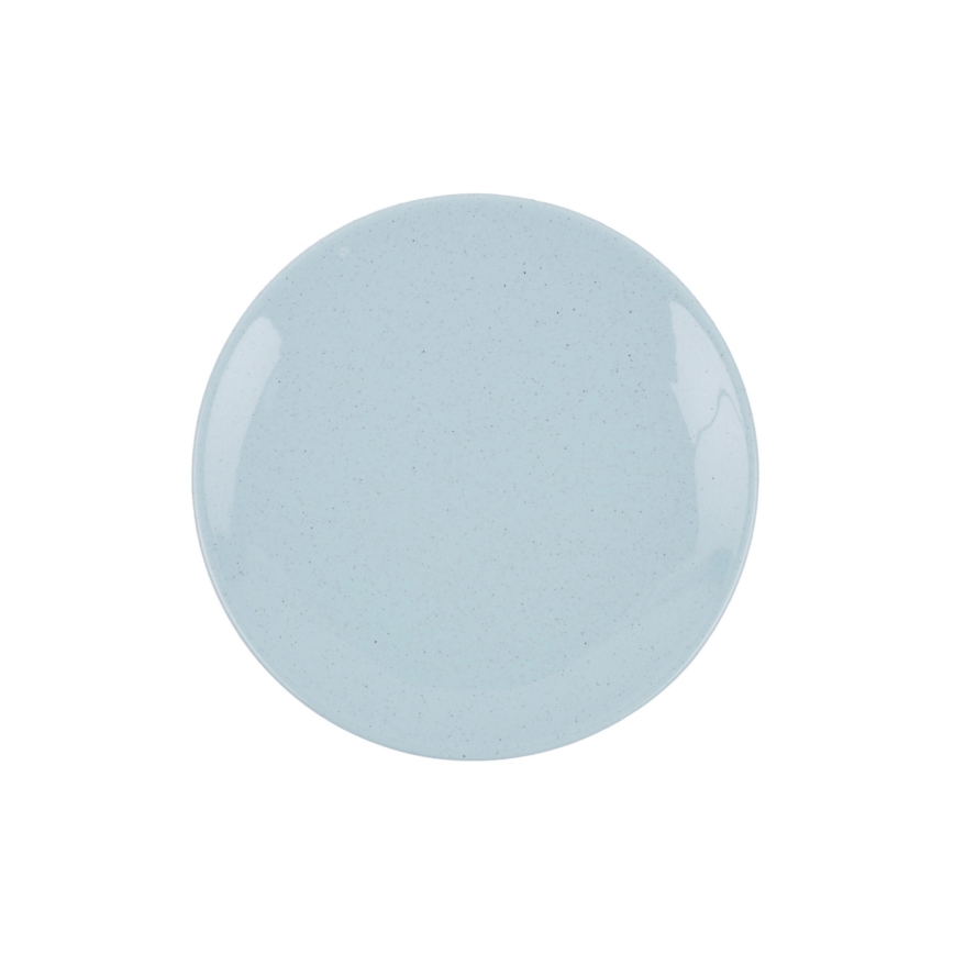 24-piece blue porcelain dinner set