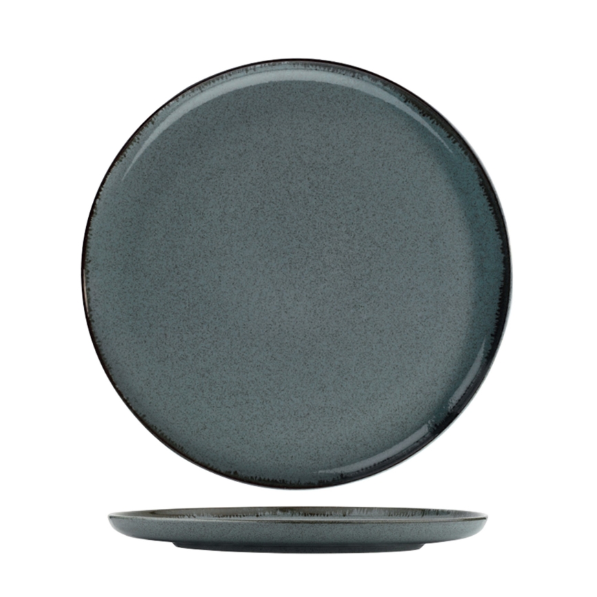 24-Piece Blue/Porcelain Dinner Set