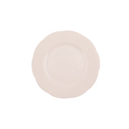 24-piece cream porcelain dinner set