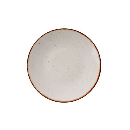 24-piece dining set beige/brown/porcelain