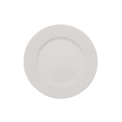 24-piece dinner set, white porcelain