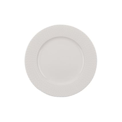 24-piece dinner set, white porcelain