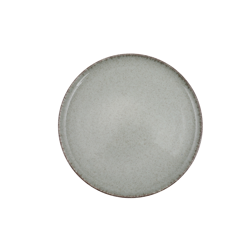 24-piece green porcelain dinner set