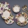 24-piece multicolored/ceramic dinner set