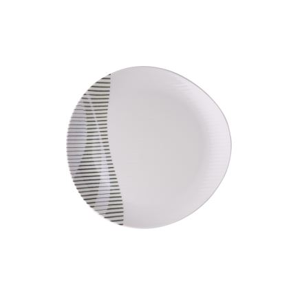 24-piece multicolored/porcelain dinner set