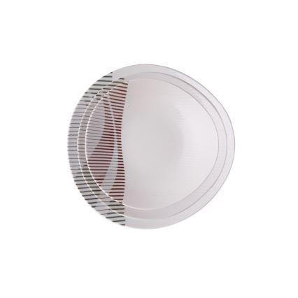 24-piece multicolored/porcelain dinner set