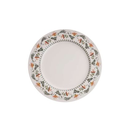 24-Piece Multicolored Porcelain Dinner Set