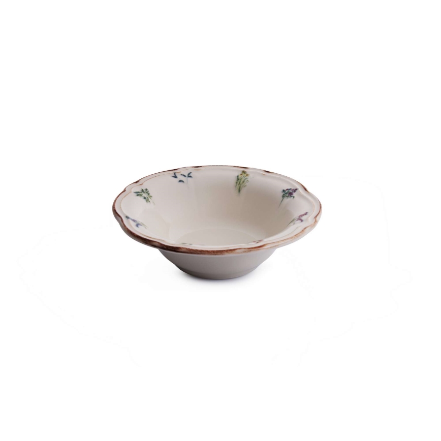 24-piece multicolored/porcelain dinnerware set