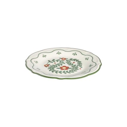 24-Piece Multicolored Porcelain Dinnerware Set