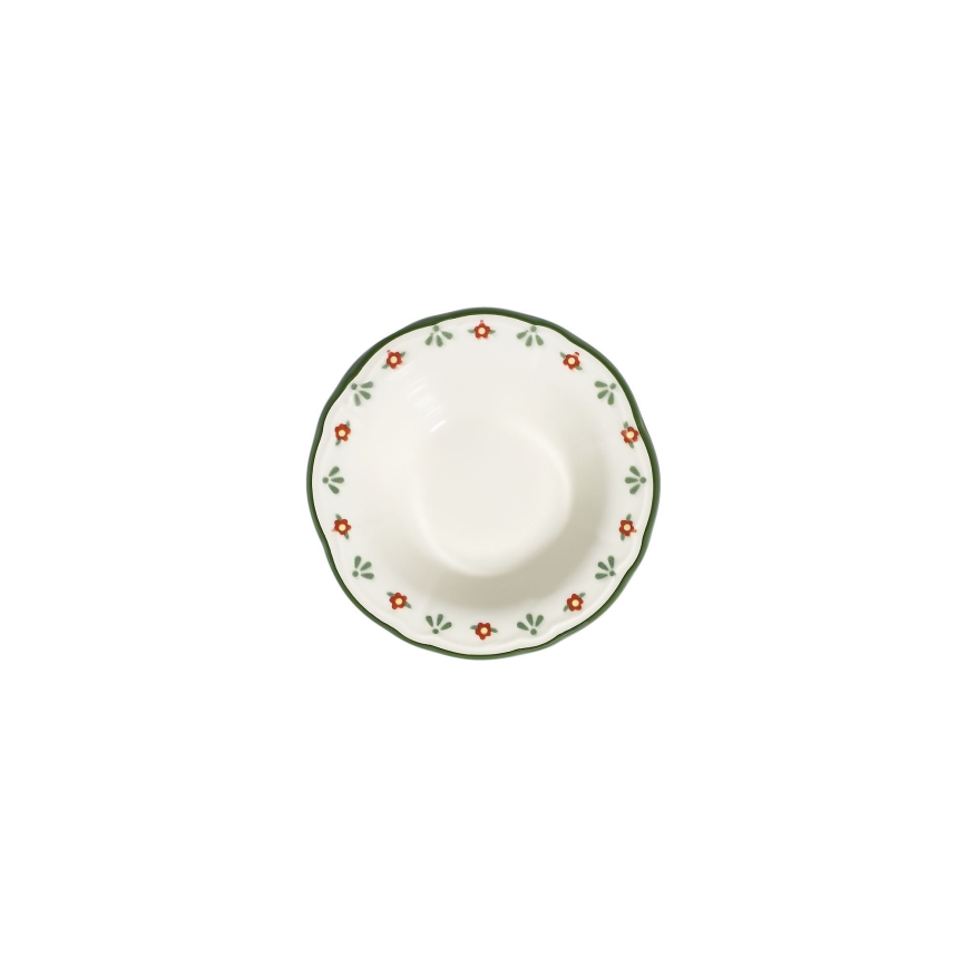 24-Piece Multicolored Porcelain Dinnerware Set