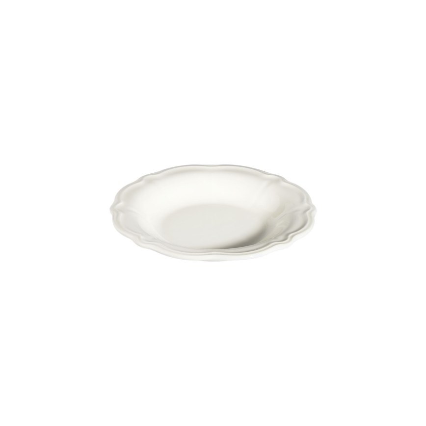 24-piece porcelain dinner set – white