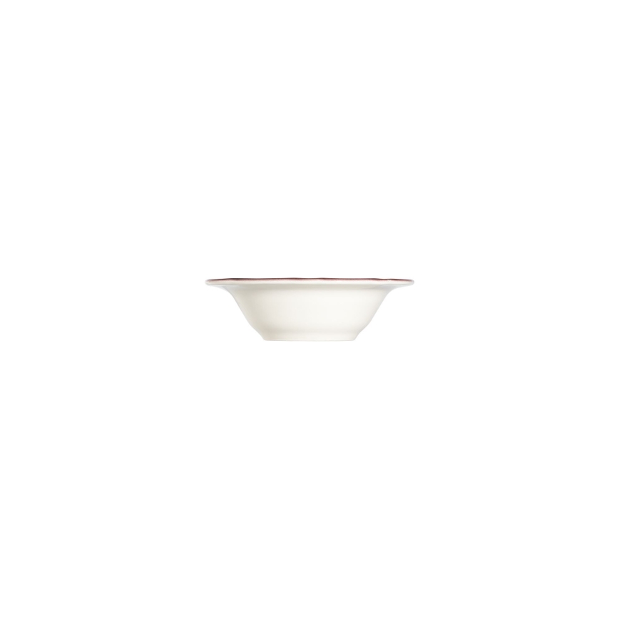 24-piece porcelain dinner set, white/pink
