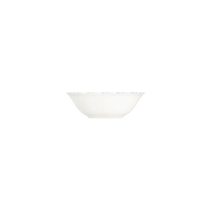 24-piece porcelain dinner set, white/red/blue