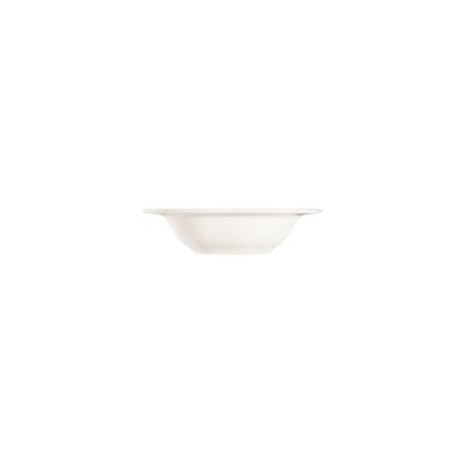 24-piece porcelain dinner set, white/silver