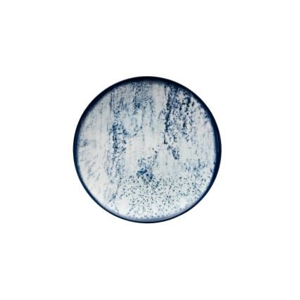 24-piece porcelain dinnerware set – blue