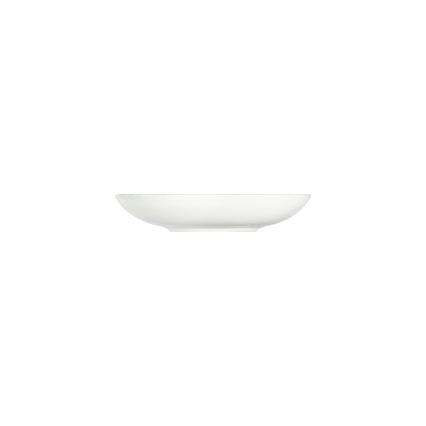 24-piece porcelain dinnerware set in elegant blue and beige