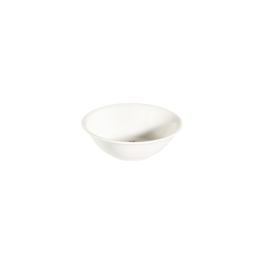 24-Piece Porcelain Dinnerware Set – White/Red/Green