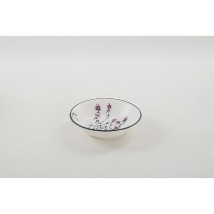 24-piece vibrant stoneware dinnerware set