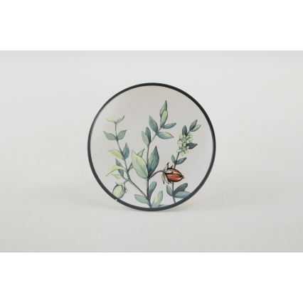 24-piece vibrant stoneware dinnerware set