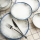 24-piece White and Blue Porcelain Dinner Set