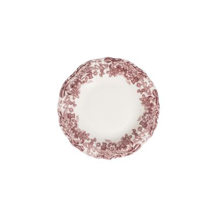 24-piece white/pink porcelain dinner set