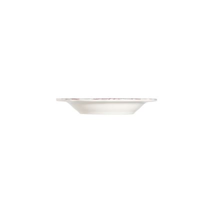24-piece white/pink porcelain dinner set
