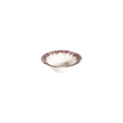 24-piece white/pink porcelain dinner set