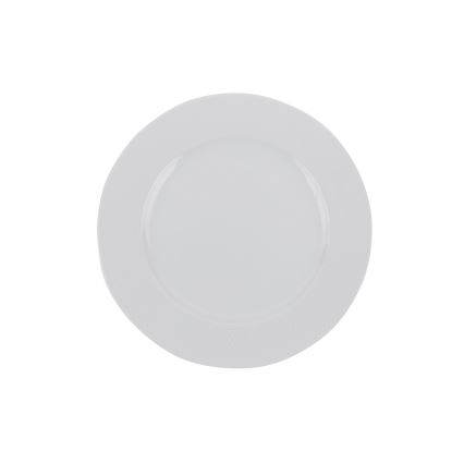 24-piece white porcelain dinner set