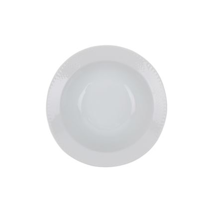 24-piece white porcelain dinner set
