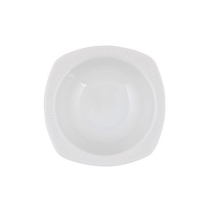 24-piece white porcelain dinner set