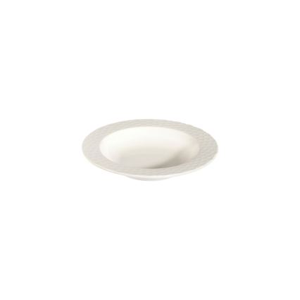 24-piece white porcelain dinner set