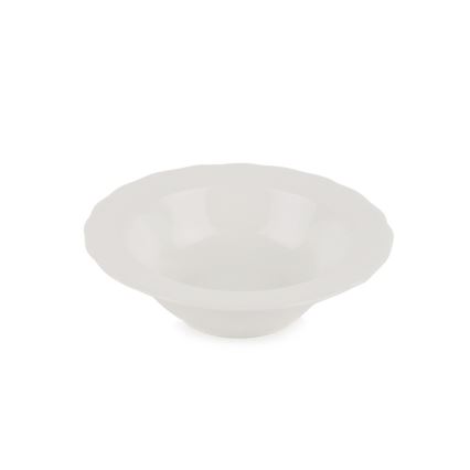 24-piece white porcelain dinnerware set