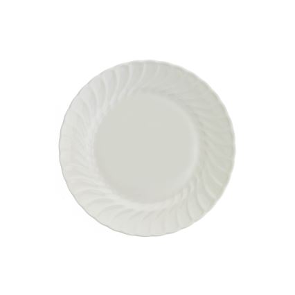 24-piece White Porcelain Dinnerware Set