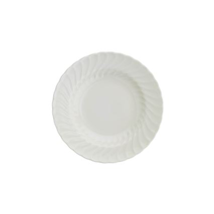 24-piece White Porcelain Dinnerware Set