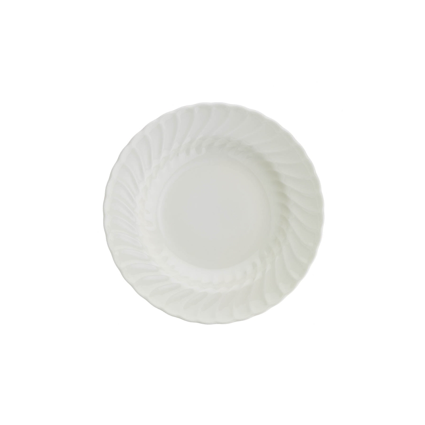 24-piece White Porcelain Dinnerware Set