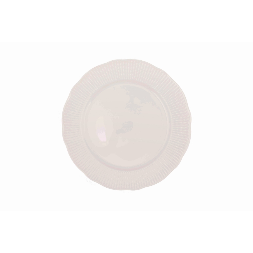 24-piece white porcelain dinnerware set