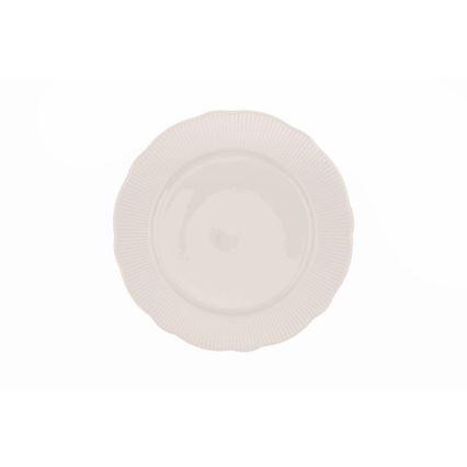 24-piece white porcelain dinnerware set