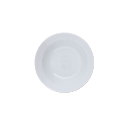 24-piece white porcelain dinnerware set