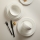 24-piece White/Porcelain Dinnerware Set