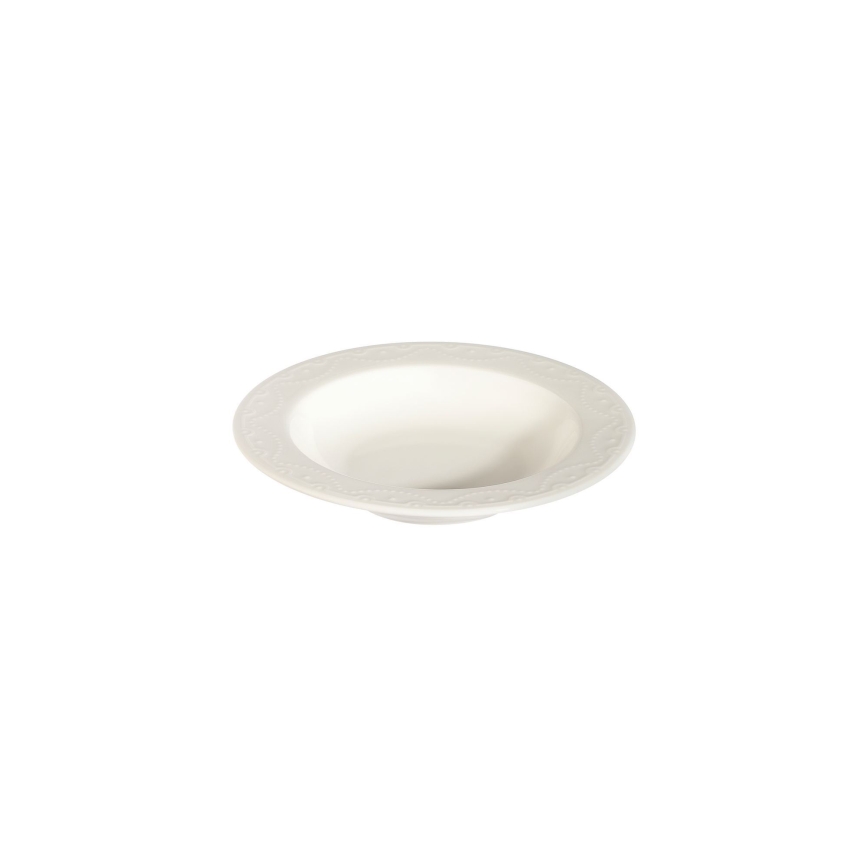 24-piece White/Porcelain Dinnerware Set