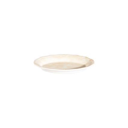 27-piece beige porcelain dinner set