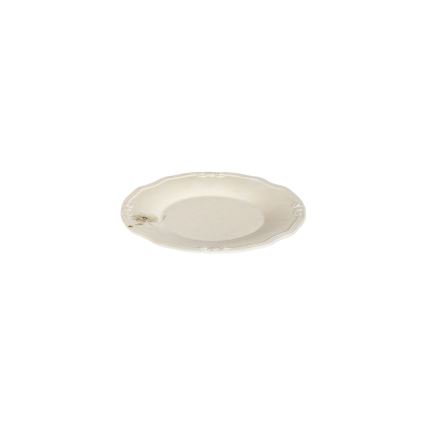 27-Piece Cream Porcelain Dinnerware Set