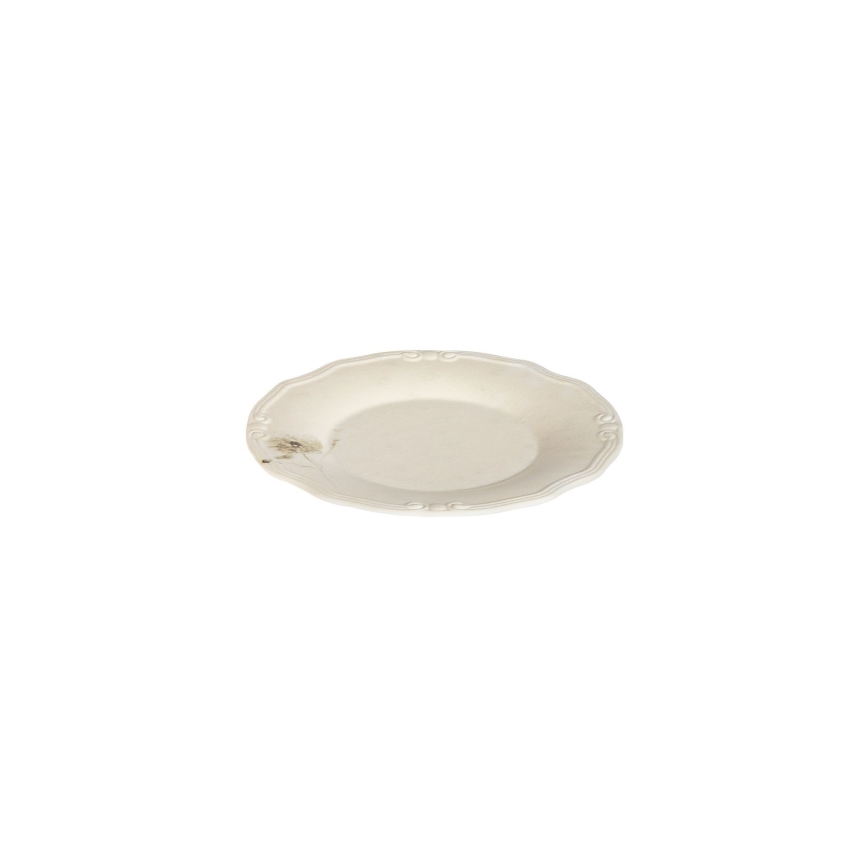 27-Piece Cream Porcelain Dinnerware Set