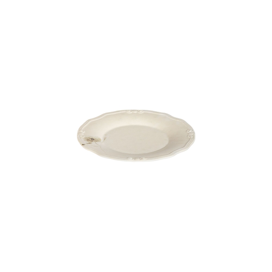27-Piece Cream Porcelain Dinnerware Set