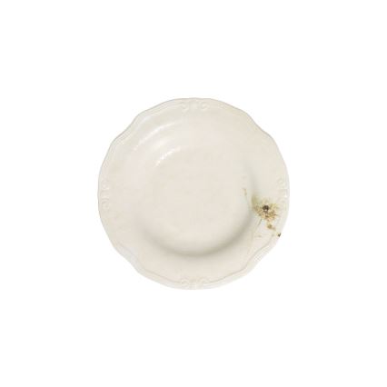 27-Piece Cream Porcelain Dinnerware Set